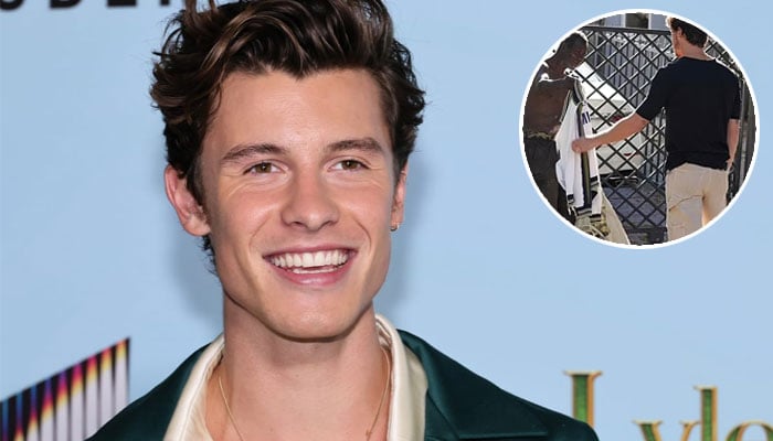 Shawn Mendes gifts homeless man warm clothes after beach date with