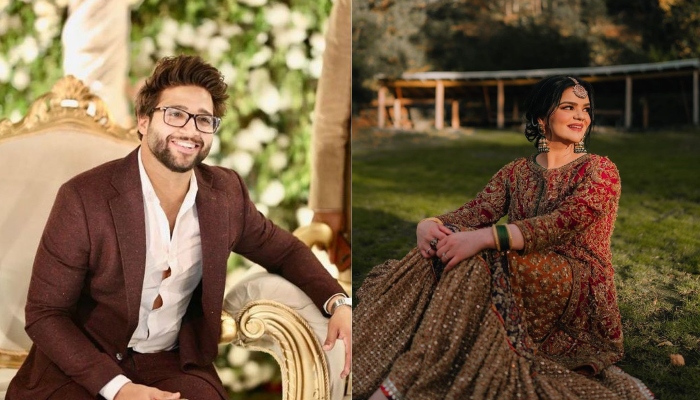 Imam-ul-Haq and his bride-to-be Anmol Ahmed — Instagram