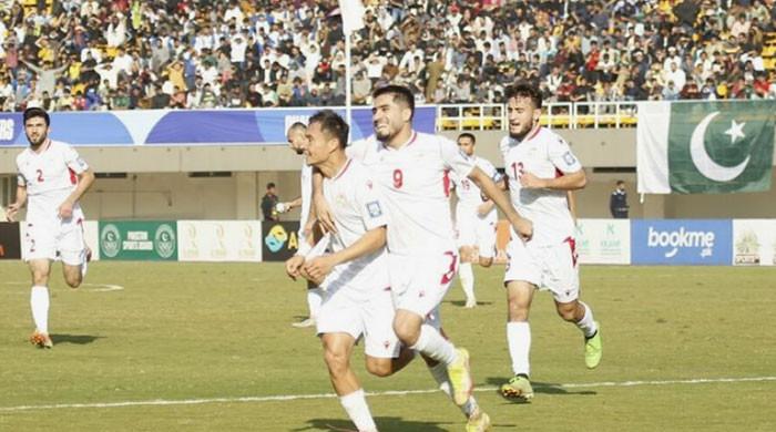 FIFA World Cup Qualifiers: Tajikistan beat Pakistan 1-6