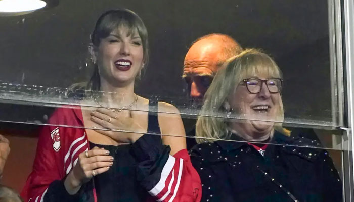 Travis Kelces mom, Donna, shares candid thoughts on Taylor Swifts absence.