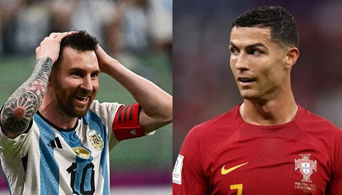 Argentina´s Lionel Messi (right) and Portugal’s Cristiano Ronaldo. — AFP/File