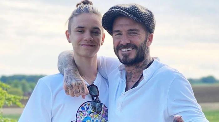 Romeo Beckham shares lovely moments with his father David in ...