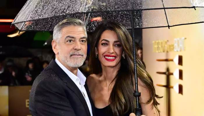 George Clooney, Amal Clooney shower London with couple goals