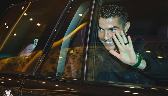Ronaldo arrived in Riyadh ahead of his grand unveiling before thousands of fans at Saudi Arabia’s Al Nassr club. — AFP