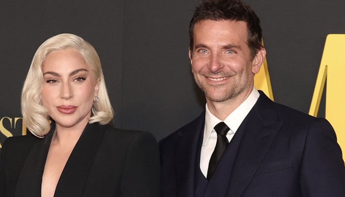 Lady Gaga extend her support to Bradley Cooper at Maestro premiere