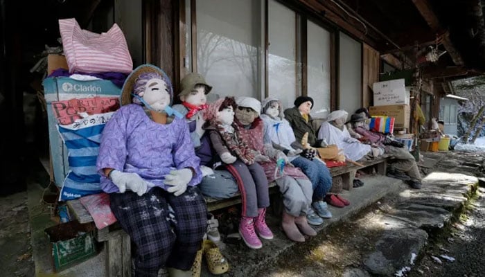 The 350 life-size dolls can be found all around the village in Japans Nagoro. — AFP/File