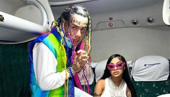 Tekashi 6ix9ines girlfriend taken into custody in Palm Beach.