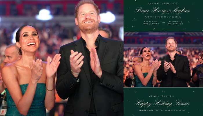 Prince Harry and Meghan Markle’s Christmas Card was its stark contrast to Kate and William’s card