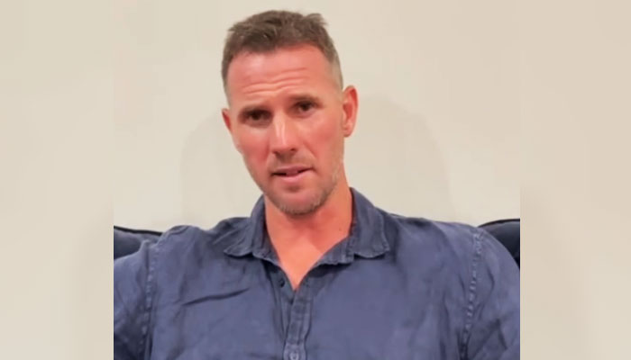 Former Australian pacer Shaun Tait announces to join Quetta Gladiators in this still taken from a video on December 16, 2023. — Instagram/@quetta.gladiators