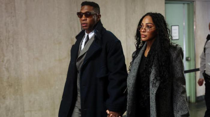 Jonathan Majors, Meagan Good spotted hand-in-hand after harassment ...