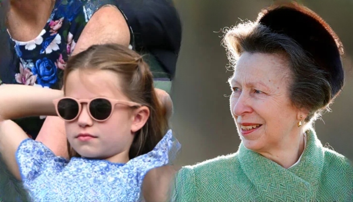 Rebecca said. Ive always said, I really see Charlotte as like a little mini-me Princess Anne