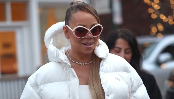 Mariah Carey in Aspen during Christmas trip