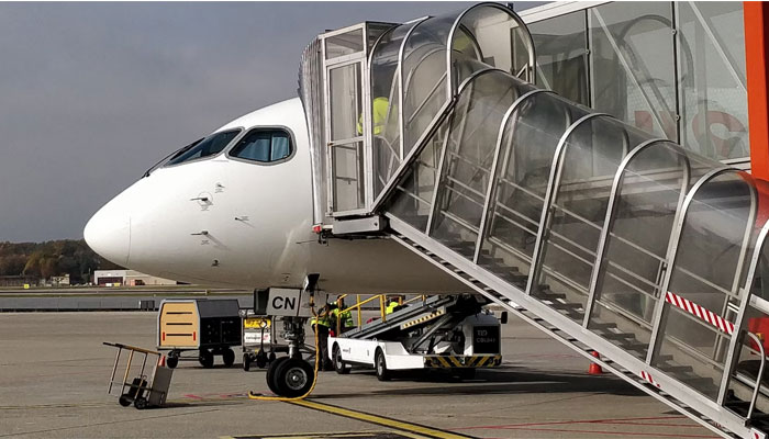 This representational picture shows an aeroplane being prepared for passengers. — Unsplash