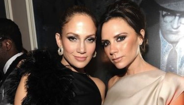 Victoria Beckham and Jennifer Lopez