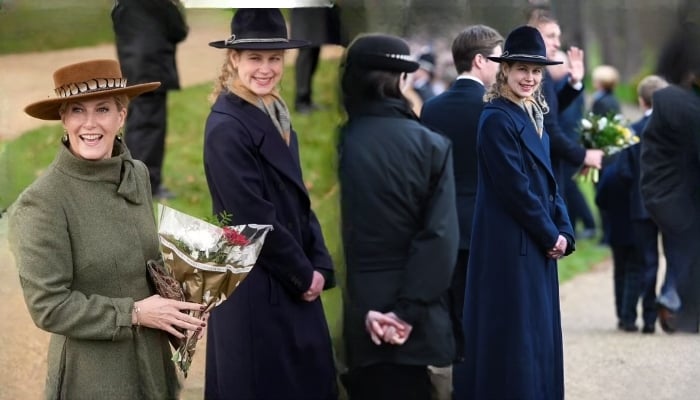 Lady Louise Windsor joins cousins Beatrice Eugenie and Zara at