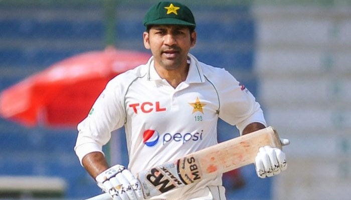 Pakistans batter Sarfaraz Ahmed. — AFP/File