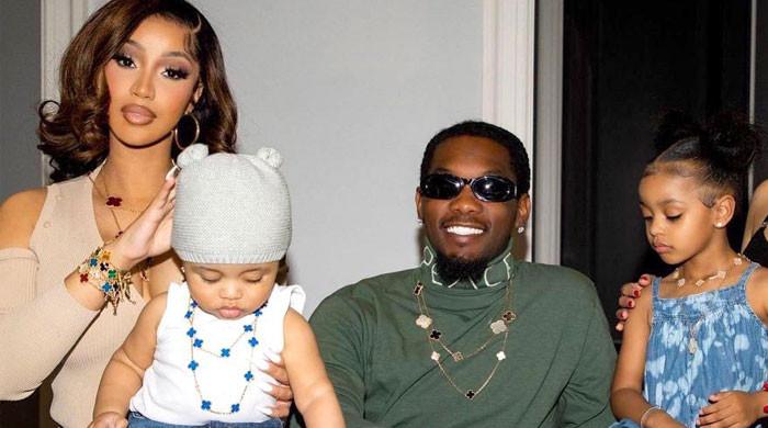 Santa brings Cardi B and Offset together: Spotted with kids post