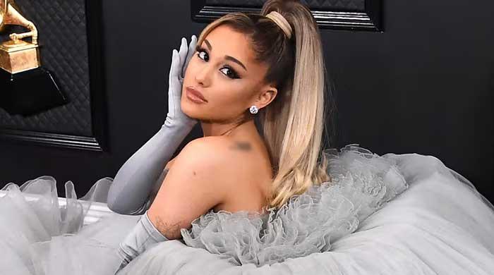 Ariana Grande breaks down in tears after announcing new music