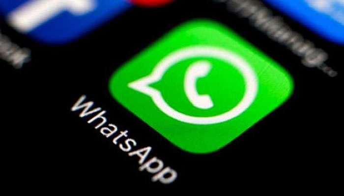 A display of WhatsApp logo. — AFP/File