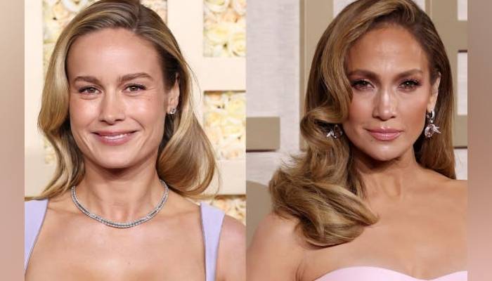 Jennifer Lopez praises Brie Larson at 2024 Golden Globes