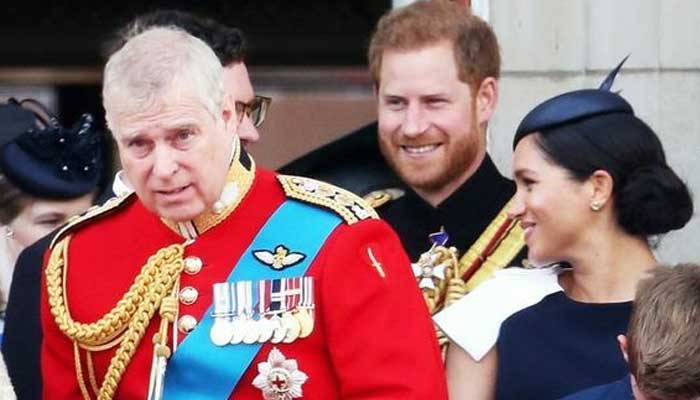 Prince Andrew, Harry and Meghan Markle brutally mocked in new talks show