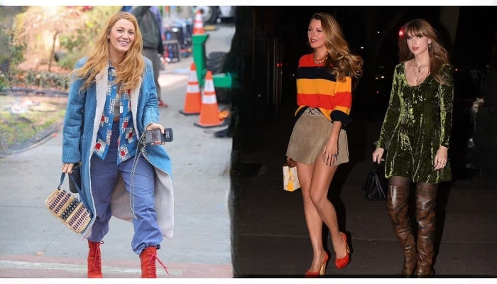 Blake Lively was previously spotted with her close friend Taylor Swift for a lavish dinner