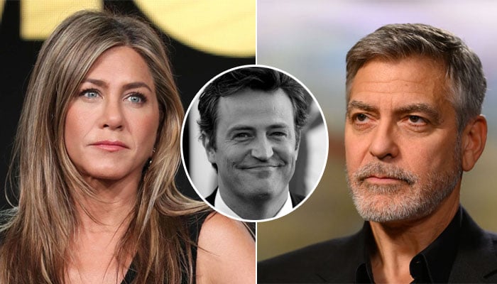 Jennifer Anniston and George Clooney were both close friends with Matthew Perry