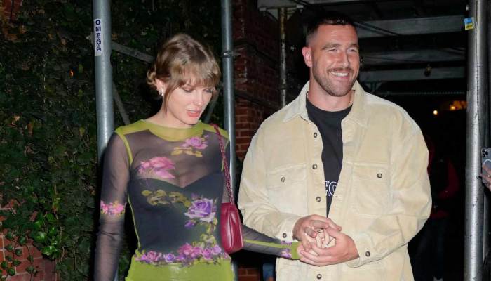 Taylor Swift, Travis Kelces lovestory defended by Kansas City Chiefs owner