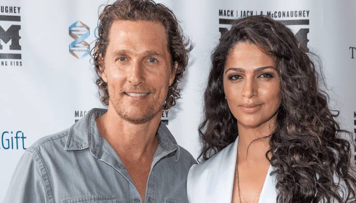 Matthew McConaughey and his wife Camila Alves have same morning routine every day