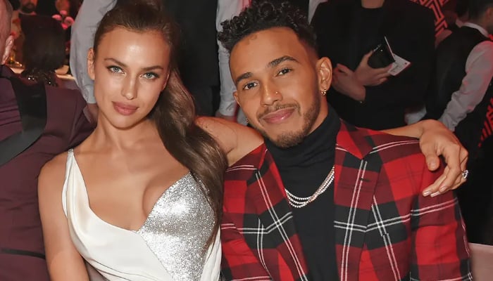 Irina Shayk and Lewis Hamilton ‘just friends’?