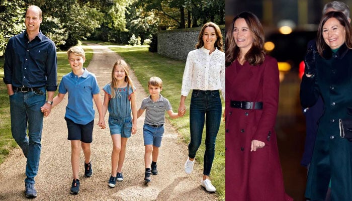 Kate Middletons mother and sister are said to have a hands on approach with children