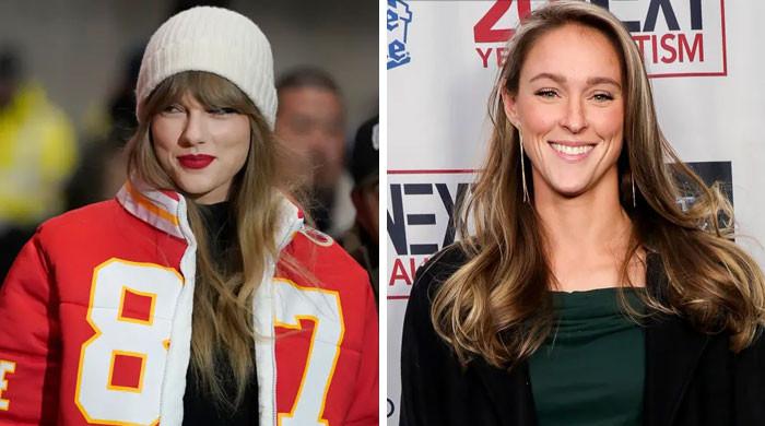 Taylor Swift shows support to Kylie Kelce's special request