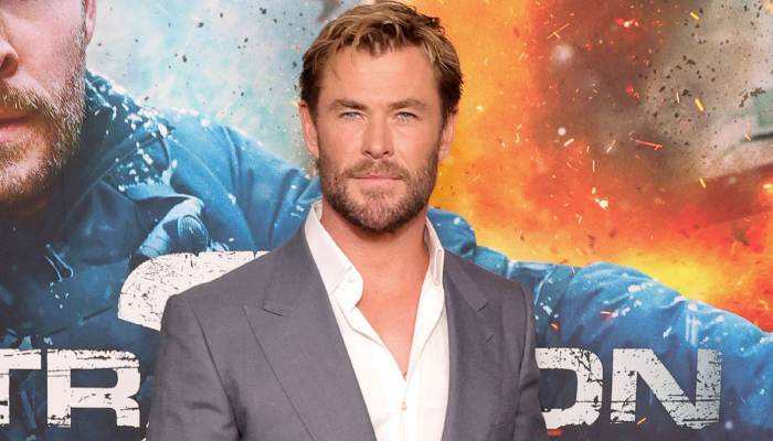 Chris Hemsworth takes chilly dip in Japanese Alps