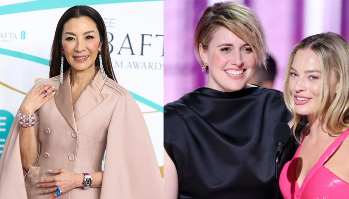 Michelle Yeoh consoles Margot Robbie, Greta Gerwig after Oscars snub