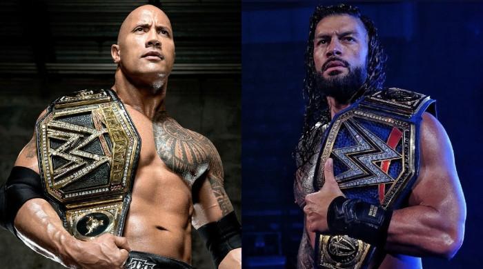 WATCH: Roman Reigns, Dwayne Johnson to face off at WrestleMania 40