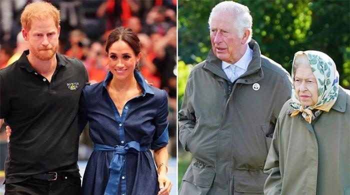 Queen Elizabeth expresses discomfort as King Charles assumes fatherly role for Meghan Markle