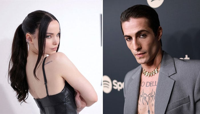 Dove Cameron, Damiano David make their red carpet debut at pre-Grammy bash