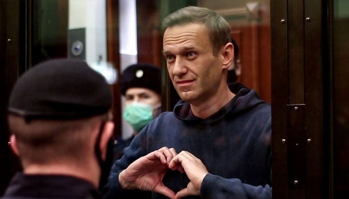 A handout image of Alexei Navalny by Moscow City Court Press Service. — AFP/File