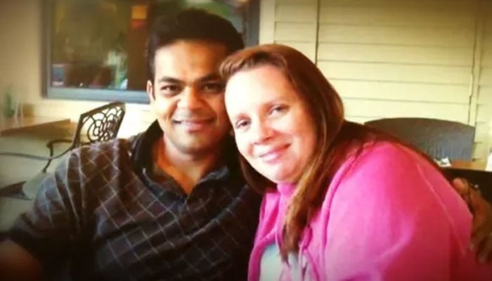 Ganesh Ramsaran (left) with spouse Jennifer Ramsaran.-- NBC/File