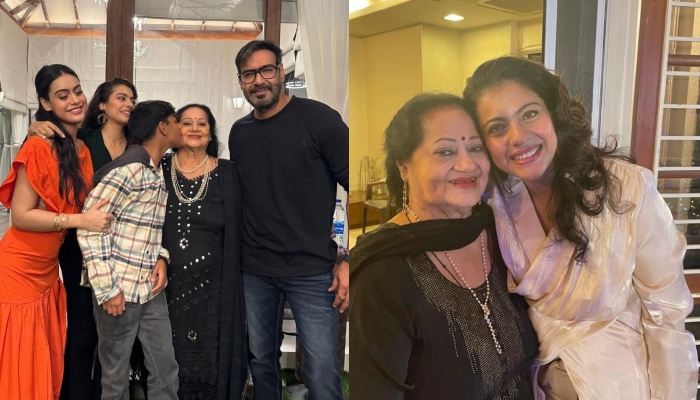 Ajay Devgn, Kajol honor Veena Devgns 76th birthday with touching gestures