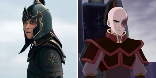 Zuko the Avatar antogonist is the example of redemptive journey