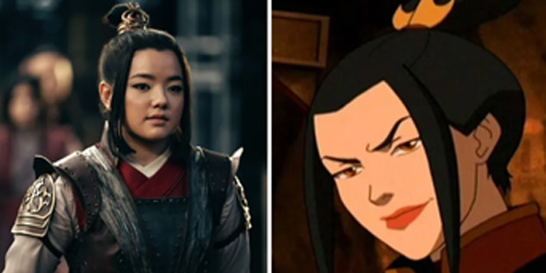 Azula is the sister of the exiled crown prince, Zuko