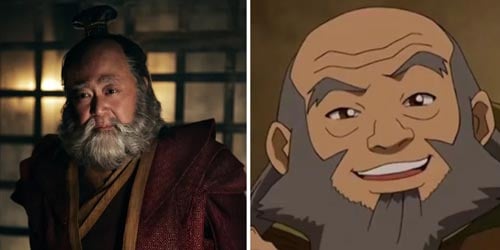 Uncle Iroh is the retired Fire Nation general