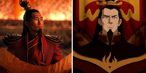 Dae kim plays the controlling, demanding leader of Fire Nation