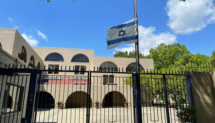 The Israeli Embassy in Washington, DC. — Jerusalem Post/File