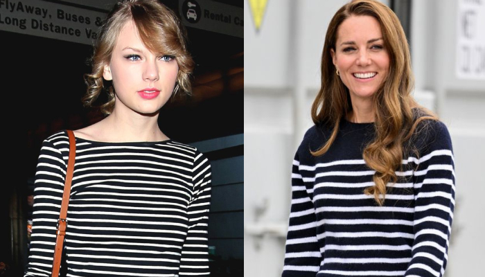 Four times Taylor Swift and Princess Kate made similar fashion choices
