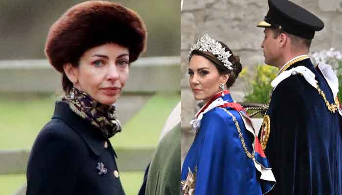 Kate Middleton keeps mum on William and Ros Hanburys alleged affair