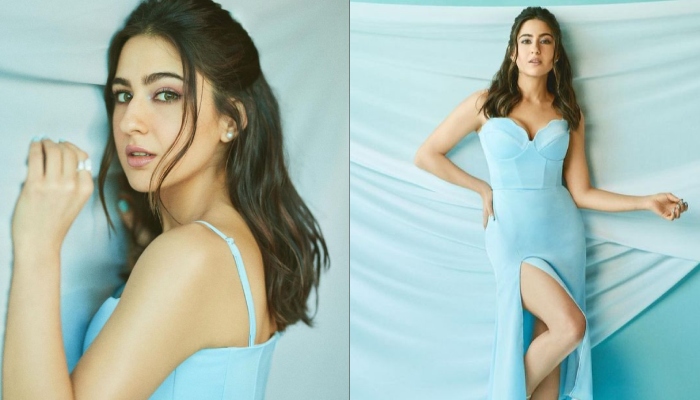 Sara Ali Khan shines in all blue outfit in new pictures