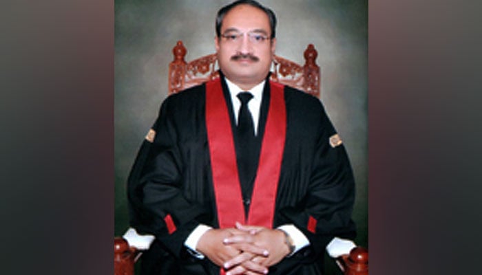 Lahore High Courts (LHC) Justice Ali Baqar Najafi. — LHC website