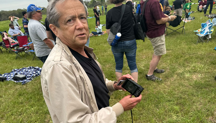 Planetary Society member Richard Canedo took photos of the eclipse in Fredericksburg, — CNN